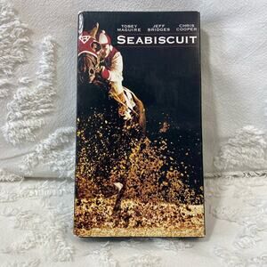 VTG VHS VCR MOVIE SEABISCUIT ISBN 0-7832-8419-5 Sport Documentary Drama (2003)